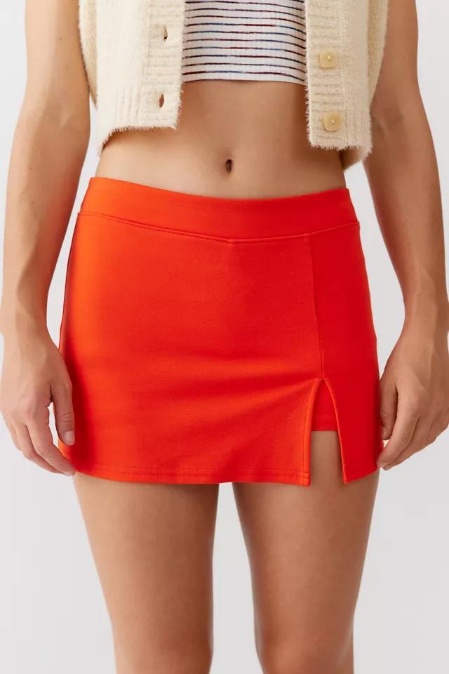 商品Urban Outfitters|UO Grace Knit Low Rise Mini Skort,价格¥177,第4张图片详细描述