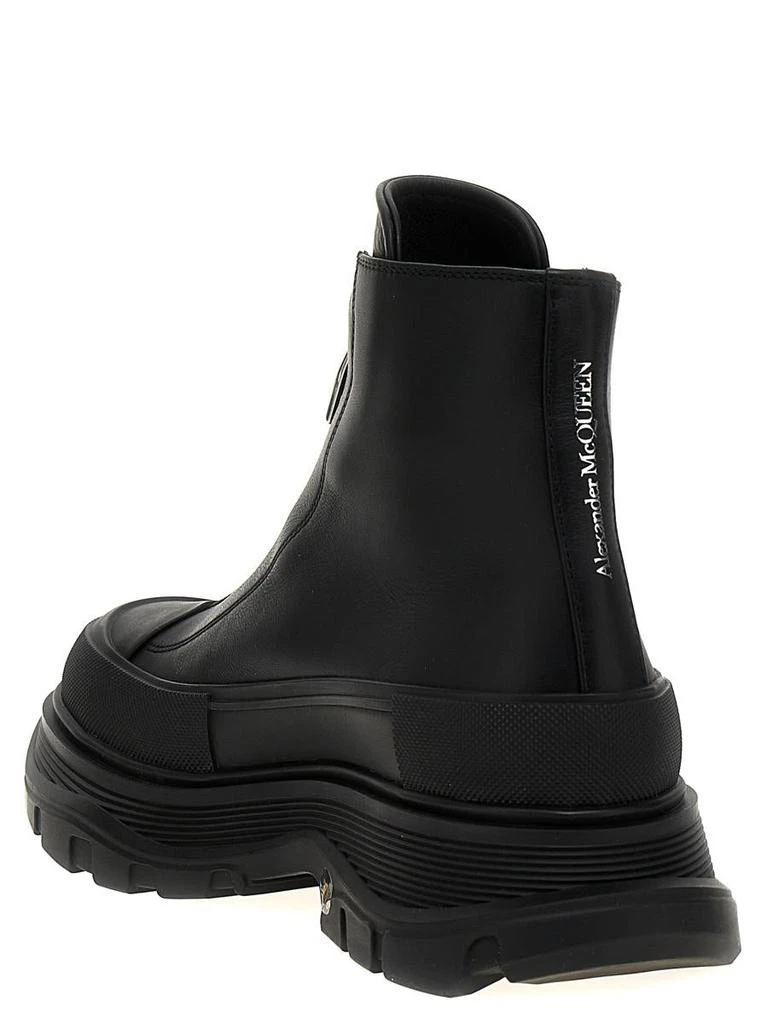 商品Alexander McQueen|ALEXANDER MCQUEEN 'Zip Tread Slick' ankle boots,价格¥4813,第2张图片详细描述