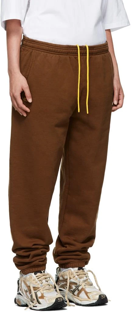 商品Drew House|SSENSE Exclusive Brown Cartoon Font Lounge Pants,价格¥576,第2张图片详细描述