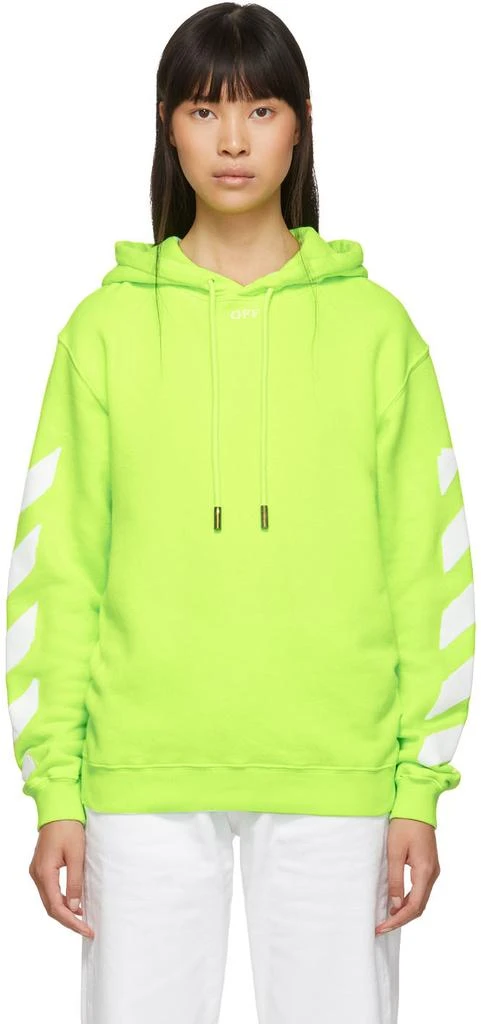 商品Off-White|Yellow Diag Hoodie,价格¥2276,第1张图片