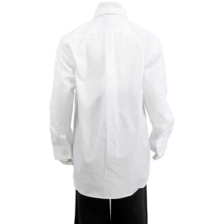 商品Comme des Garcons|Kids Long-sleeve Heart Patch Cotton Shirt,价格¥575,第3张图片详细描述