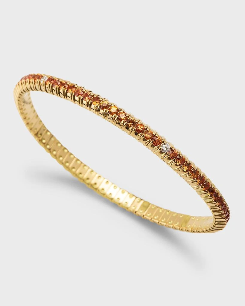 商品ZYDO|18K Yellow Gold Bracelet with Sapphires and Diamonds,价格¥56336,第3张图片详细描述