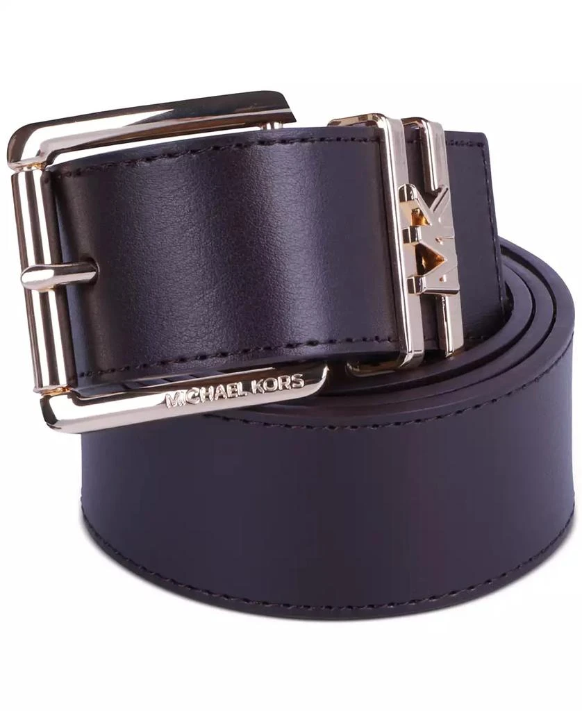 商品Michael Kors|Women's Genuine Leather Logo Belt,价格¥430,第4张图片详细描述