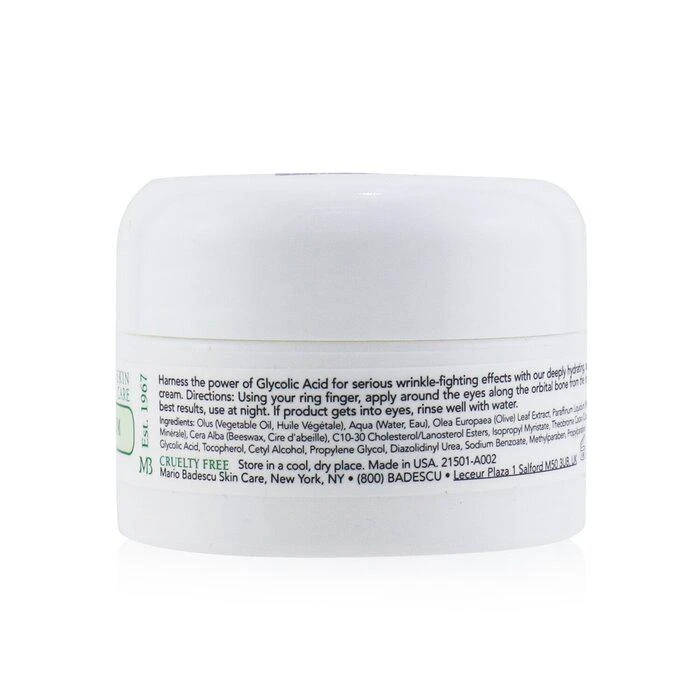 商品Mario Badescu|Mario Badescu 甘醇酸眼霜(混合性/干性肤质适用)Glycolic Eye Cream 14ml/0.5oz,价格¥156,第2张图片详细描述