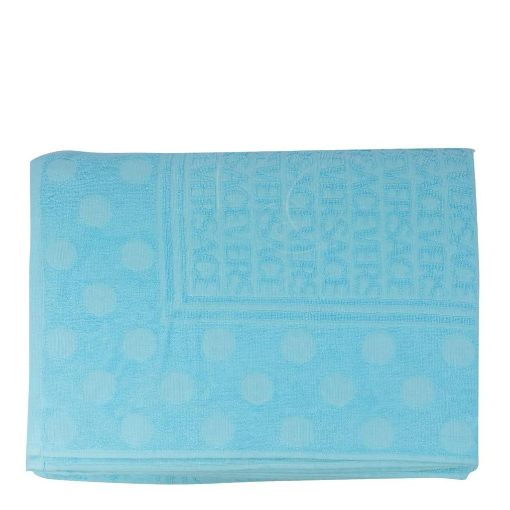 商品Versace|Versace Allover Polka Dot Bath Towel - Men,价格¥3278,第1张图片