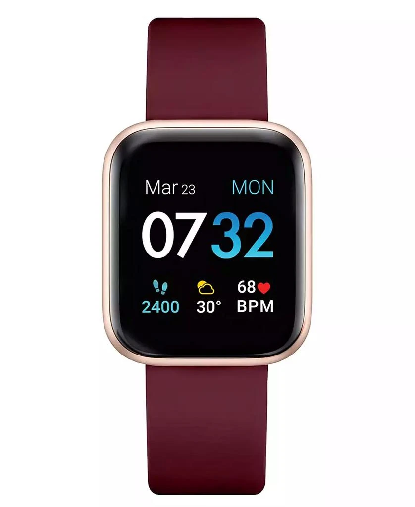 商品iTouch|Air 3 Unisex Heart Rate Merlot Strap Smart Watch,价格¥711,第1张图片