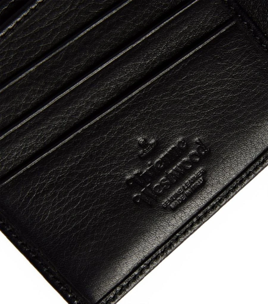 商品Vivienne Westwood|Embossed Leather Orb Bifold Wallet,价格¥1279,第3张图片详细描述