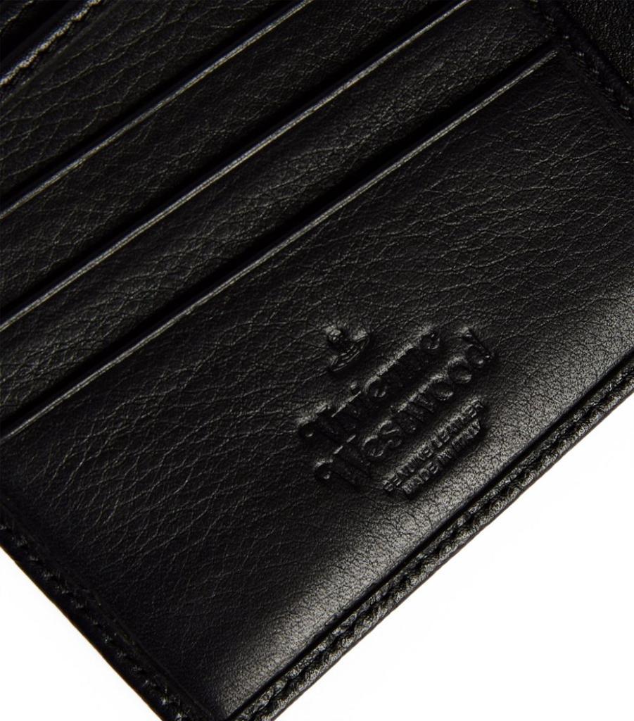 商品Vivienne Westwood|Embossed Leather Orb Bifold Wallet,价格¥1141,第5张图片详细描述