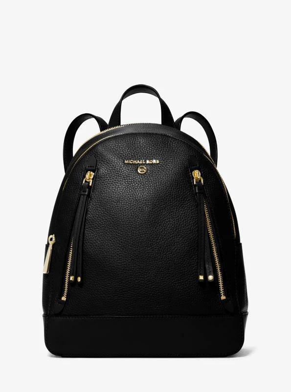 商品Michael Kors|Brooklyn Medium Pebbled Leather Backpack,价格¥1192,第1张图片