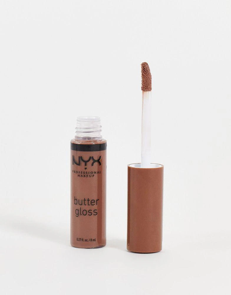 商品NYX Professional Makeup|NYX Professional Makeup Butter Gloss Lip Gloss - Cinnamon Roll,价格¥64,第1张图片