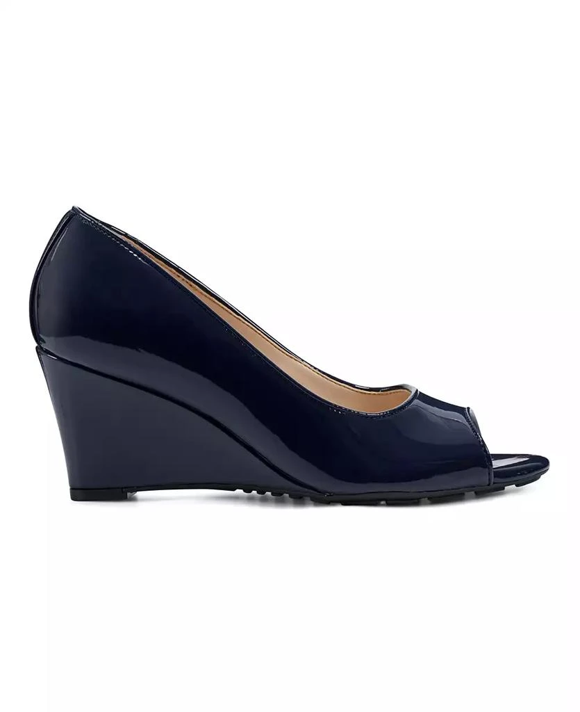 商品Easy Spirit|Women's Coleen Open-Toe Slip-On Dress Wedges,价格¥742,第2张图片详细描述