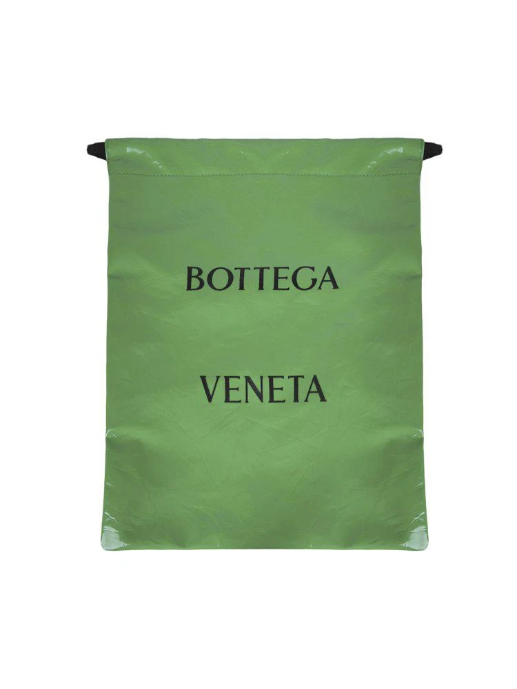 商品Bottega Veneta|Bottega Veneta Logo-Printed Drawstring Tote Bag,价格¥6289,第1张图片