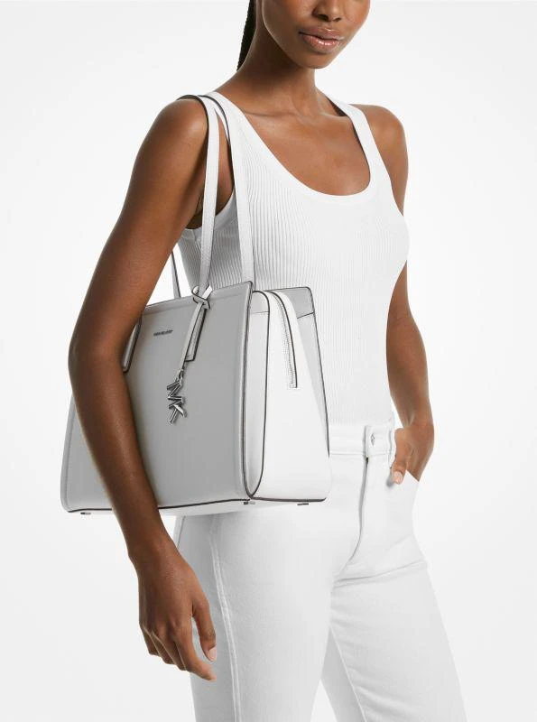 商品Michael Kors|Laila Medium Pebbled Leather Tote Bag,价格¥1696,第1张图片