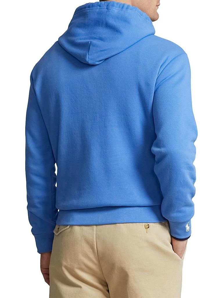 商品Ralph Lauren|Logo-Embroidered Cotton-Blend Hoodie,价格¥620,第4张图片详细描述
