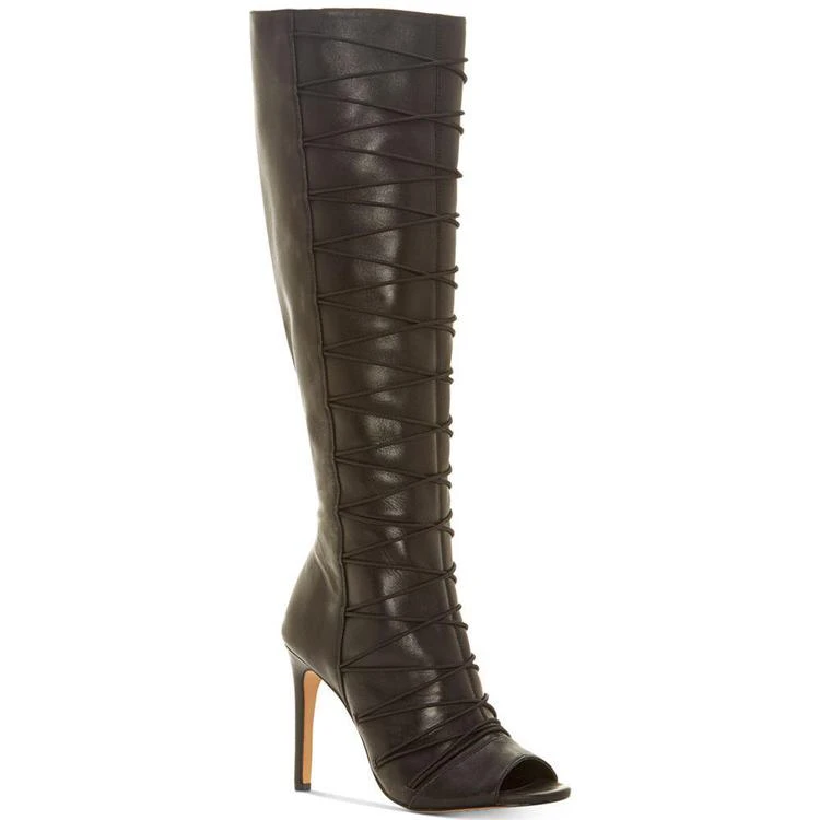 商品Vince Camuto|Kentra Peep-Toe Over-the-Knee Dress Boots,价格¥857,第1张图片