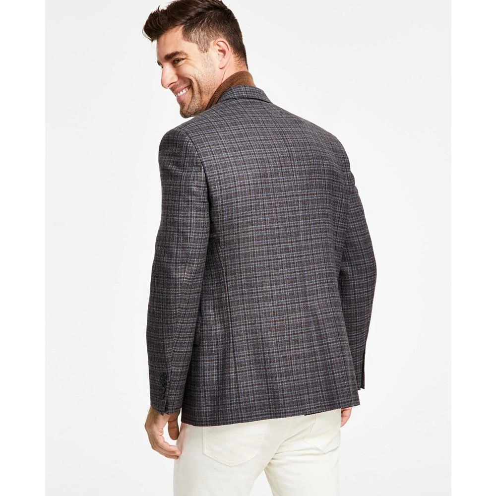 商品Ralph Lauren|Men's Wool Classic-Fit Ultraflex Stretch Plaid Blazer,价格¥1130,第2张图片详细描述