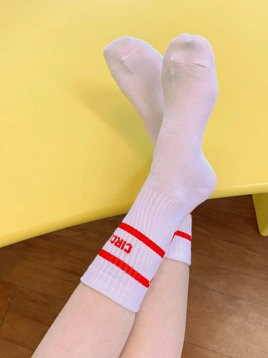 商品CIRCLE|Ribbon Socks (3 Colors),价格¥295,第3张图片详细描述