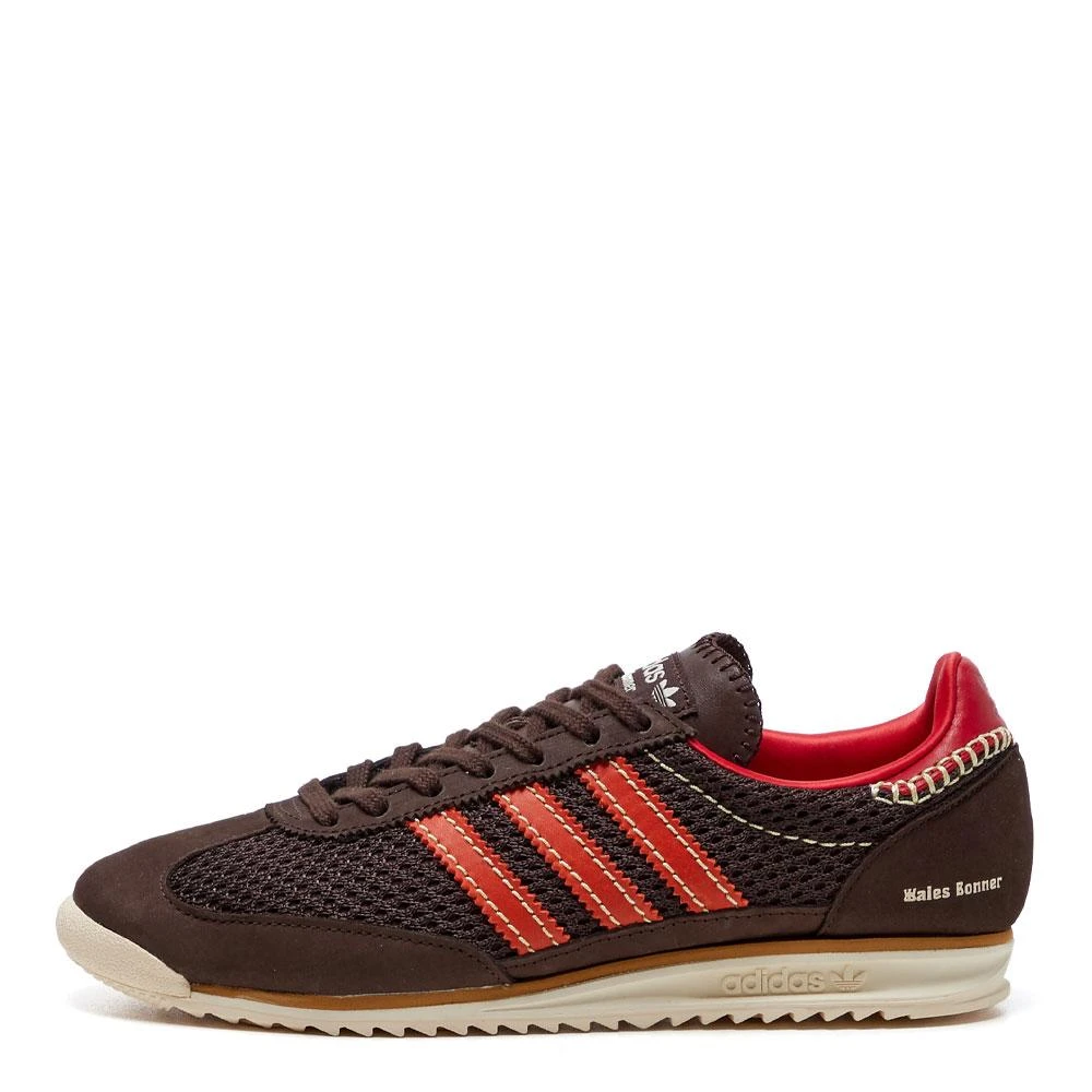 商品Adidas|adidas x Wales Bonner SL72 Knit Trainer - Dark Brown / Orange,价格¥912,第1张图片