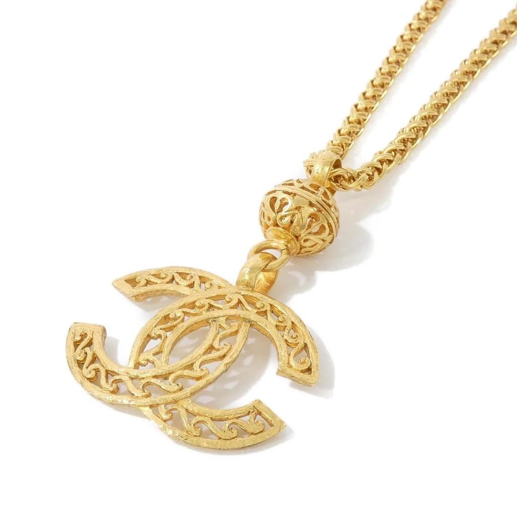 商品[二手商品] Chanel|Coco Mark  Plated Necklace Jewelry (Pre-Owned),价格¥12210,第2张图片详细描述