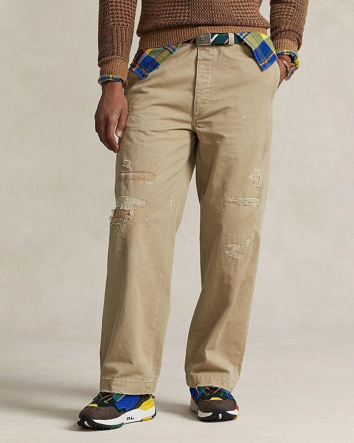 商品Ralph Lauren|Cotton Big Fit Chino Pants,价格¥1360,第2张图片详细描述