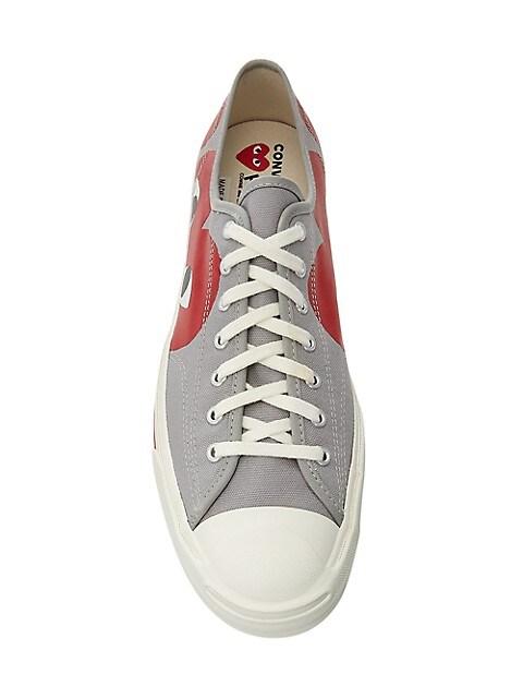 CdG PLAY x Converse Unisex Jack Purcell Low-Top Sneakers商品第5张图片规格展示