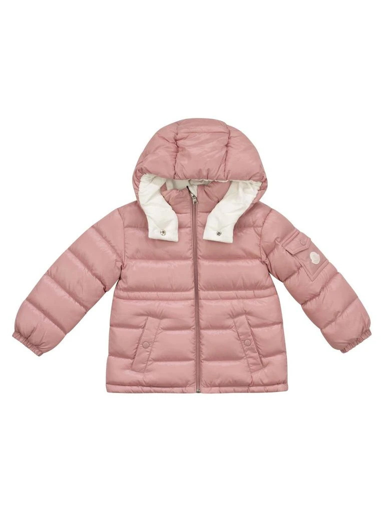 商品Moncler|Moncler Enfant Zip-Up Long-Sleeved Jacket,价格¥2370,第1张图片