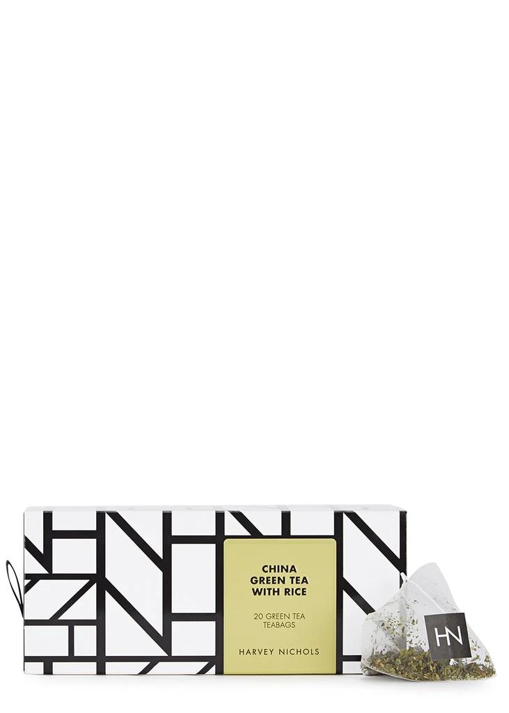 商品Harvey Nichols|China Green Tea with Rice Teabags x 20 - Box,价格¥100,第2张图片详细描述