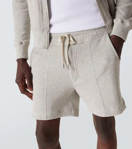 商品Tom Ford|Cotton-blend terry shorts,价格¥3822,第5张图片详细描述