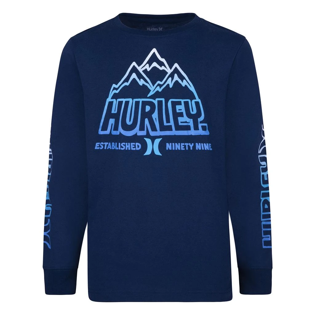 商品Hurley|Long Sleeve Graphic T-Shirt (Little Kids),价格¥172,第1张图片