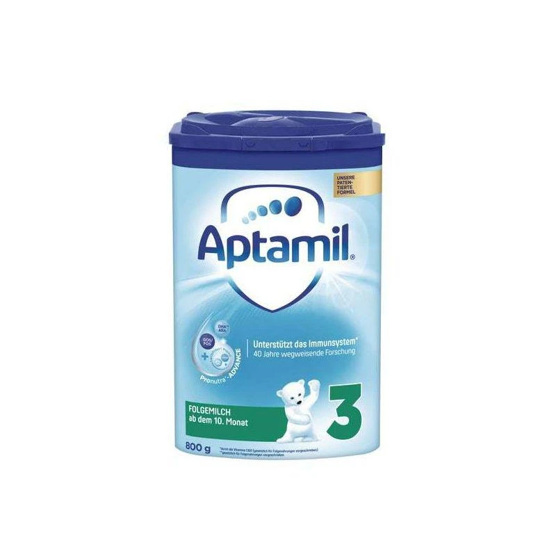商品Aptamil|欧洲直邮Aptamil 爱他美3段奶粉800g 10-12个月升级DHA专利益生元,价格¥333,第1张图片