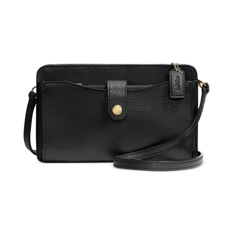 商品Coach|Messenger with Pop-Up Pouch in Pebble Leather,价格¥778,第1张图片