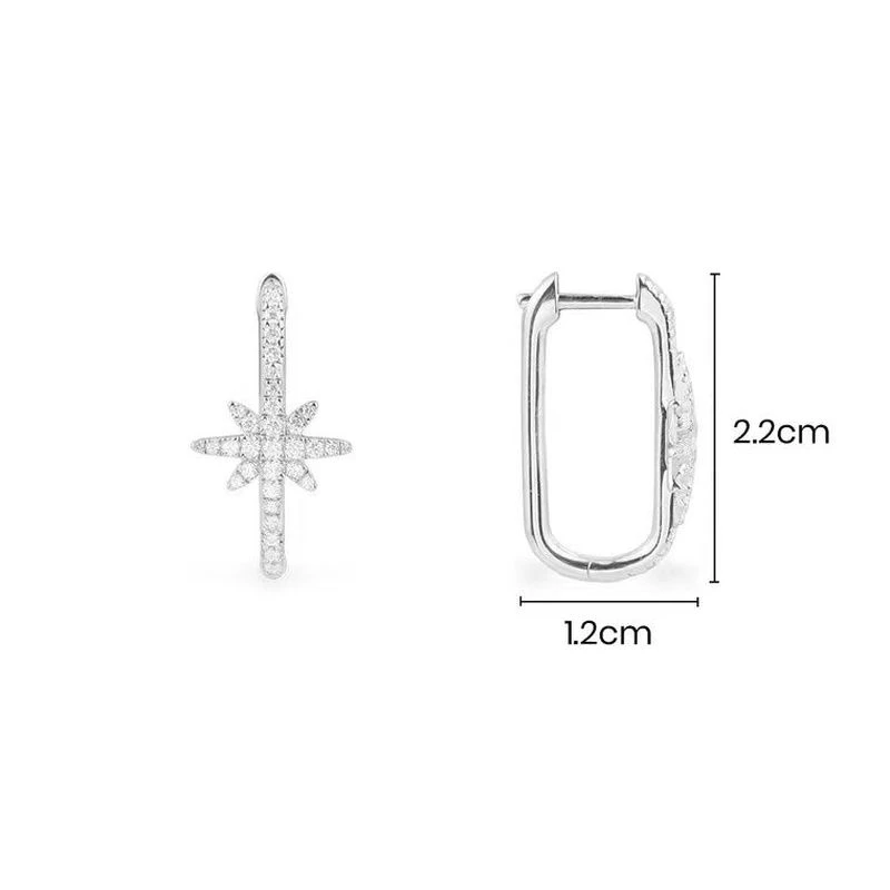 apm MONACO BABY耳环六芒星 AE13240OX X006 商品