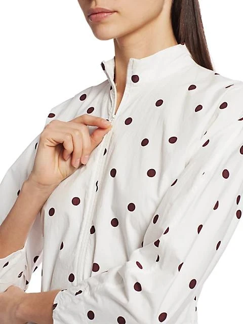 Polka Dot Poplin 迷你连衣裙 商品