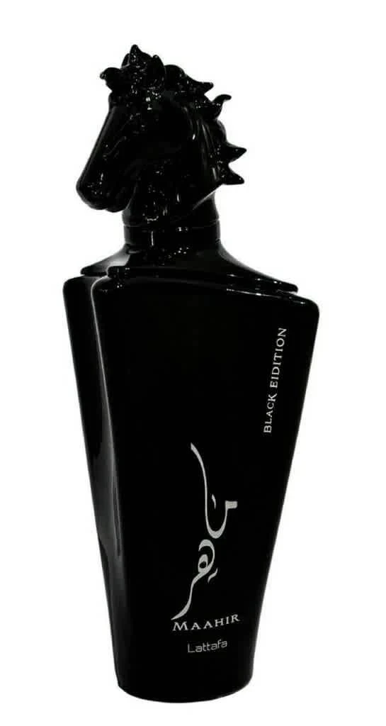 商品Lattafa|Unisex Maahir Black Edition EDP Spray 3.38 oz Fragrances 6291108730362,价格¥180,第2张图片详细描述