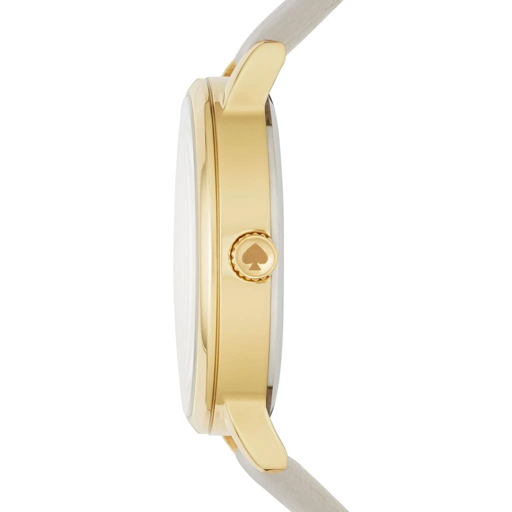 商品Kate Spade|Kate Spade Women's Metro Three-Hand, Gold-Tone Alloy Watch,价格¥947,第2张图片详细描述