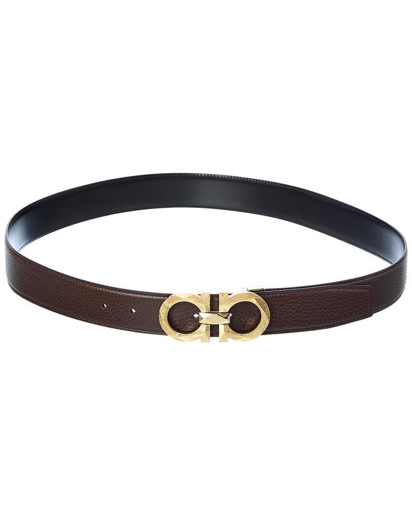 商品Salvatore Ferragamo|Salvatore Ferragamo Gancini Reversible & Adjustable Leather Belt,价格¥2927,第1张图片