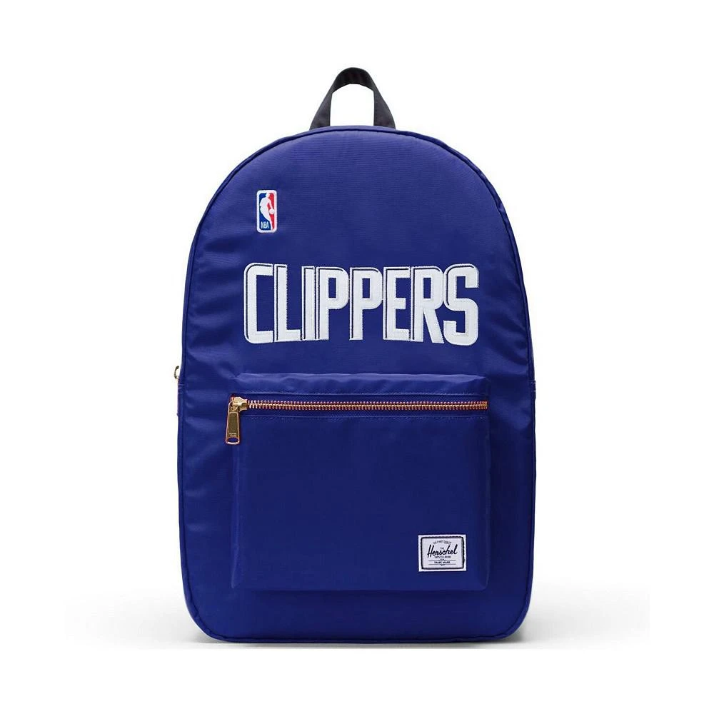 商品Herschel Supply|Supply Co. Blue LA Clippers Satin Settlement Backpack,价格¥593,第2张图片详细描述