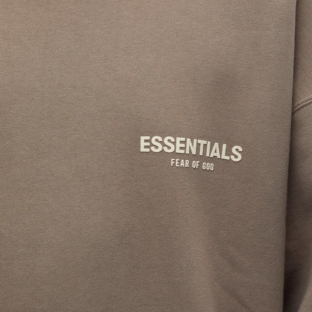 商品Essentials|Fear of God ESSENTIALS Logo Mock Neck Sweat - Desert Taupe,价格¥736,第7张图片详细描述