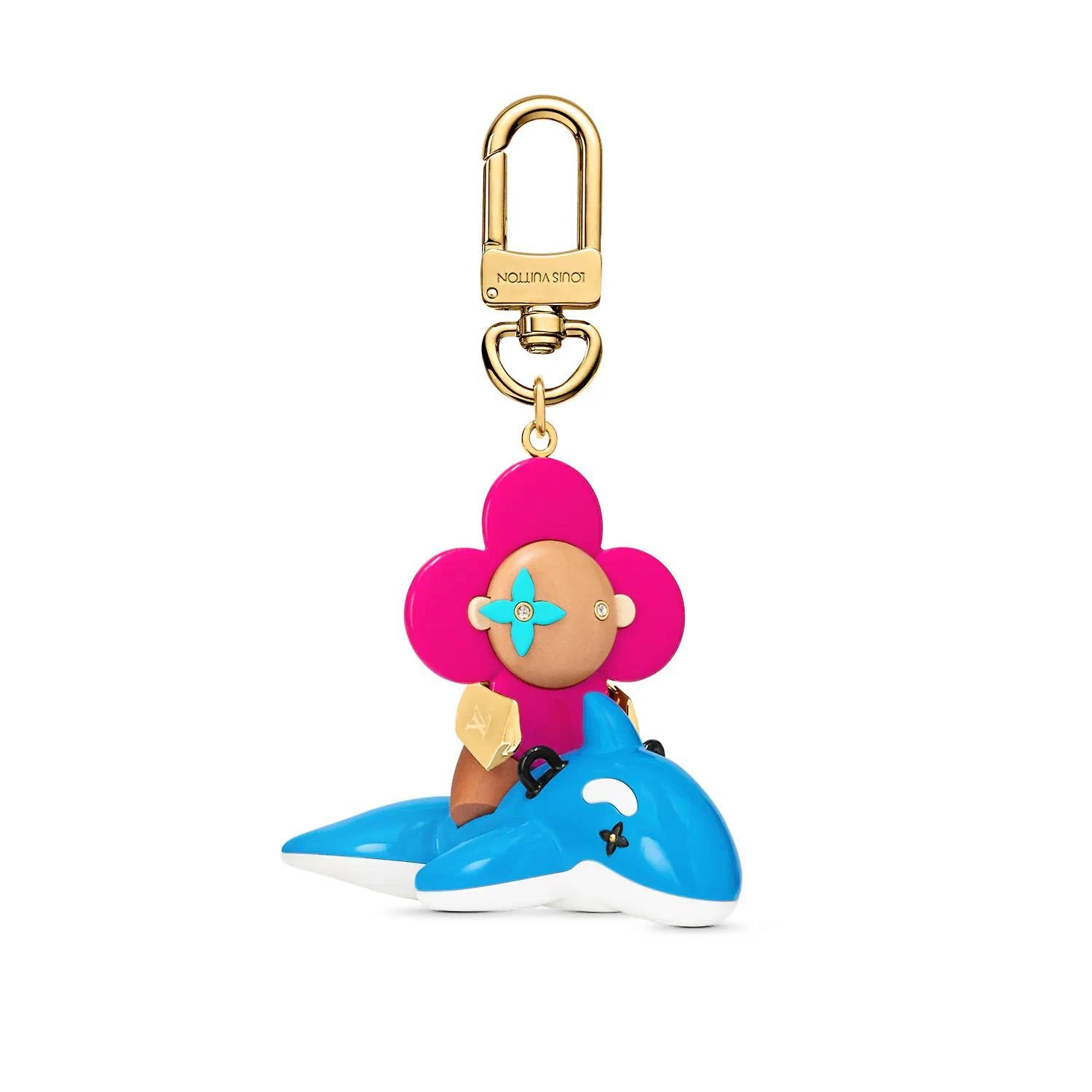 商品Louis Vuitton|【预售】 LV路易威登 24秋冬 女士 钥匙扣 VIVIENNE SEA RIDER 钥匙扣 M01167,价格¥9689,第1张图片
