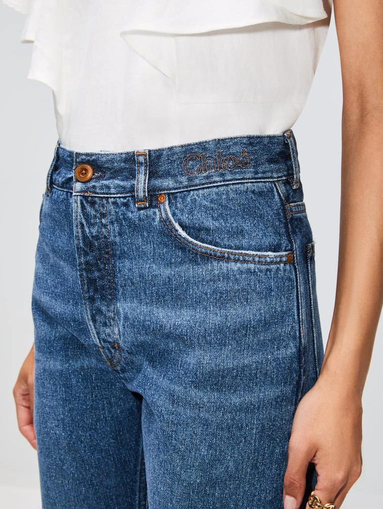 商品Chloé|Straight Leg Jean,价格¥1715,第4张图片详细描述