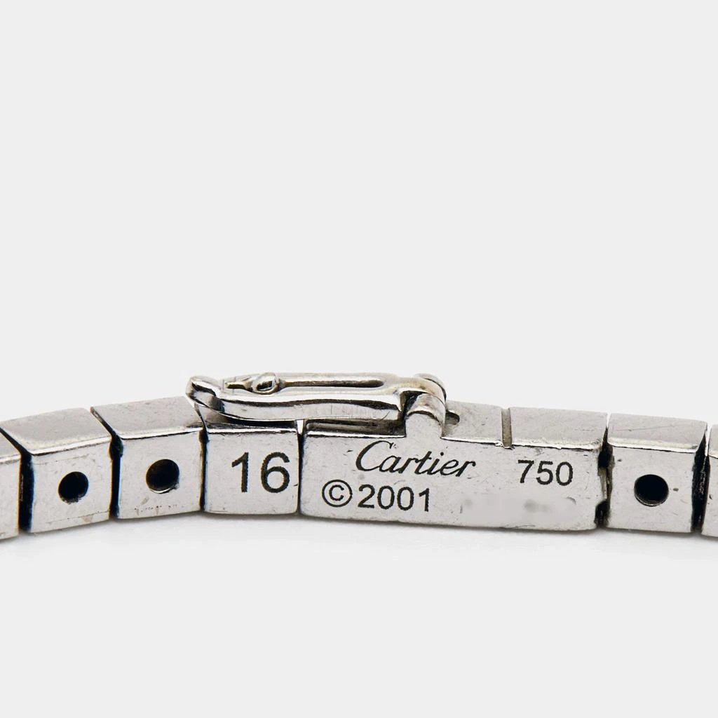 Cartier Lanières 18K White Gold Link Bracelet Size 16 商品