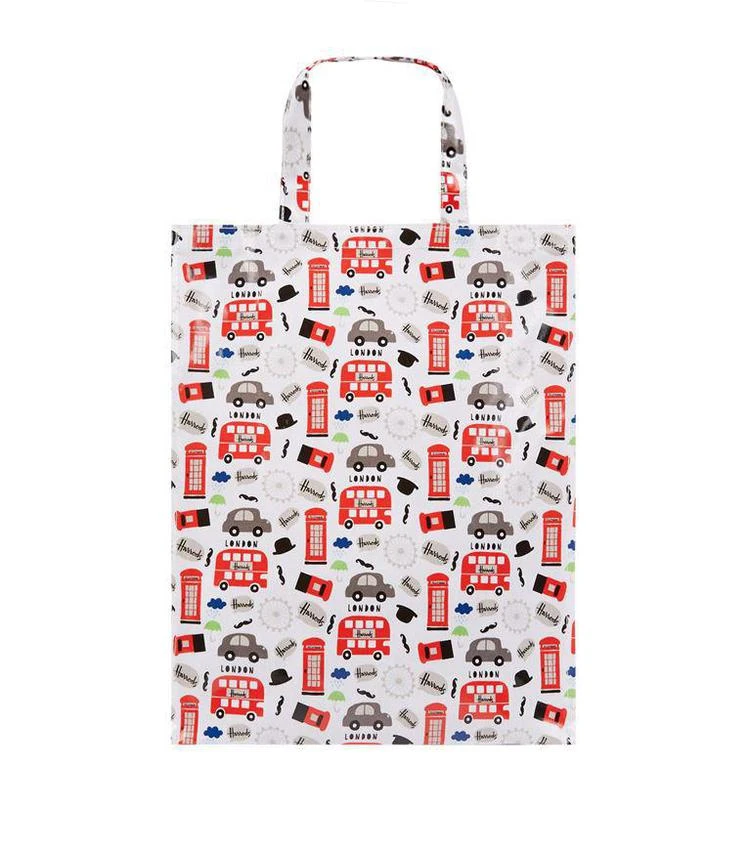 商品Harrods|Medium Red Bus Shopper Bag,价格¥97,第1张图片