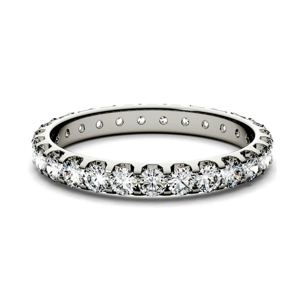 商品Charles & Colvard|Moissanite Eternity Band (1 ct. t.w. DEW) in 14k White Gold or 14k Yellow Gold,价格¥5670,第2张图片详细描述