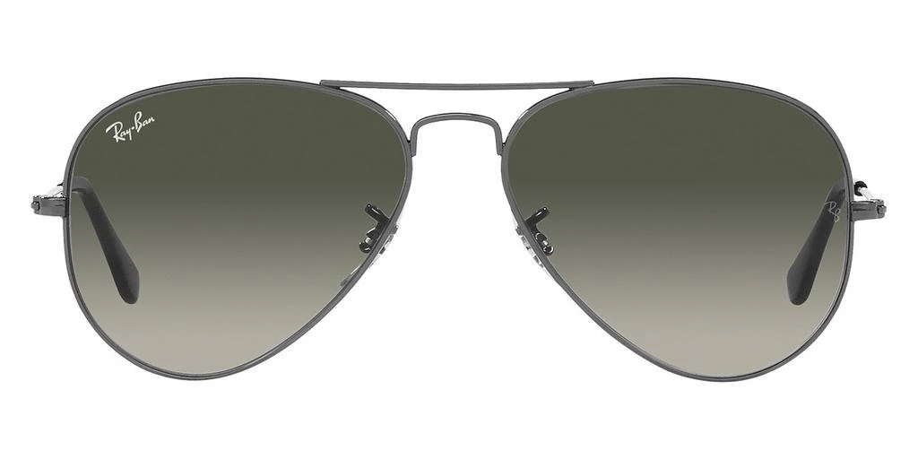 商品Ray-Ban|Aviator Gradient Grey Unisex Sunglasses RB3025 004/71 58,价格¥806,第1张图片