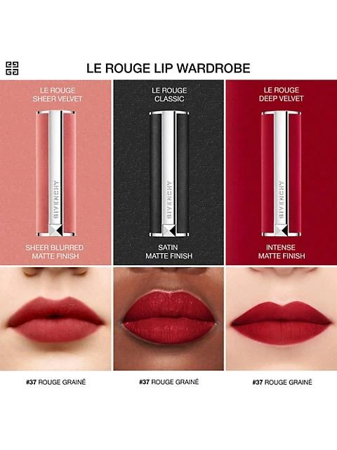 商品Givenchy|Le Rouge Satin Matte Lipstick,价格¥283,第5张图片详细描述