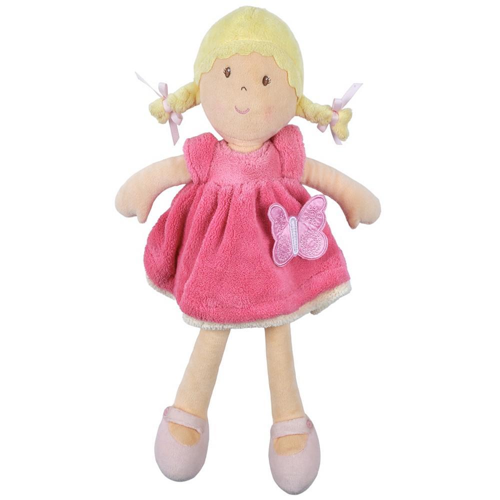 商品Bonikka|Tikiri Toys Ria Fabric Baby Doll with Blonde Hair Dress,价格¥227,第1张图片