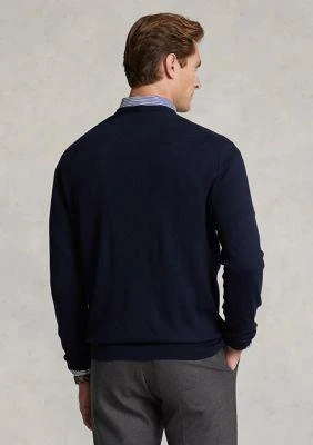 商品Ralph Lauren|Ralph Lauren Cotton V Neck Sweater,价格¥873,第2张图片详细描述