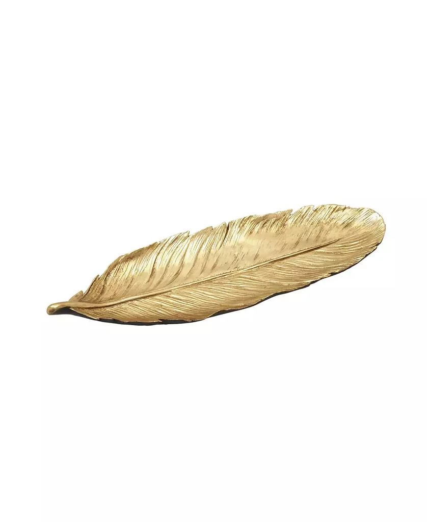 商品Rosemary Lane|Polystone Glam Abstract Decorative Bowl, 26" x 9" x 2",价格¥505,第1张图片