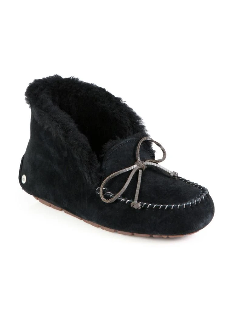 商品UGG|Alena Faux Fur-Lined Suede Slippers,价格¥450,第1张图片