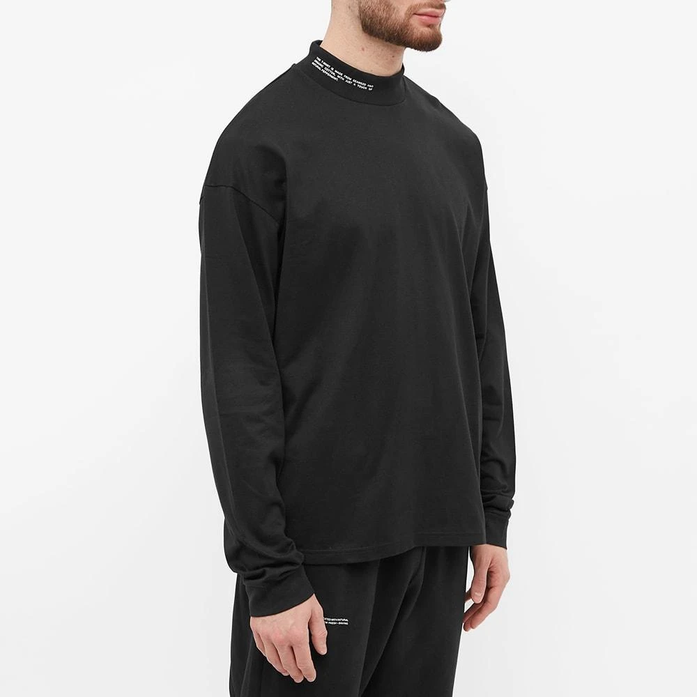 商品Pangaia|Pangaia Long Sleeve High Neck Tee with C-Fiber,价格¥558,第5张图片详细描述